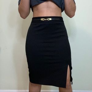 Express Black Pencil Skirt